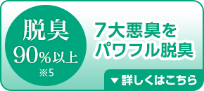 7大悪臭をパワフル脱臭